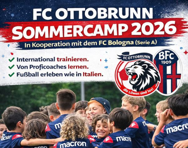 Sommercamp für Jungen und Mädchen mit den Trainern von Bologna